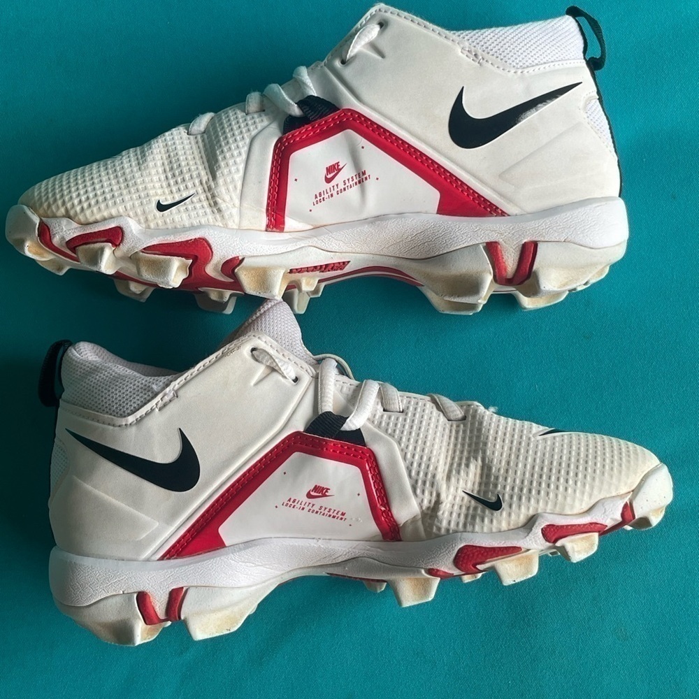 Kids Nike Alpha Menace 3 football cleats size 4.5Y - Picture 5 of 7